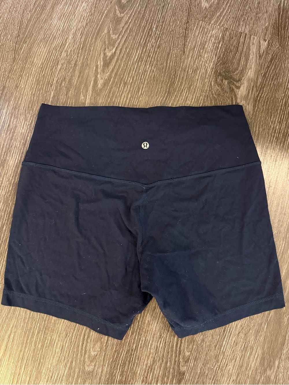 lululemon athletica Navy High-Rise Bike Shorts